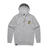 Dabbla - 'BLOTS' Zip Up Hoodie (Athletic Heather)