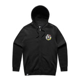 Dabbla - 'BLOTS' Zip Up Hoodie (Black)