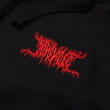 Ed Scissor + Lamplighter - JOYSVILLE 'REIGN IN BLOOD' Logo Hoody // Black