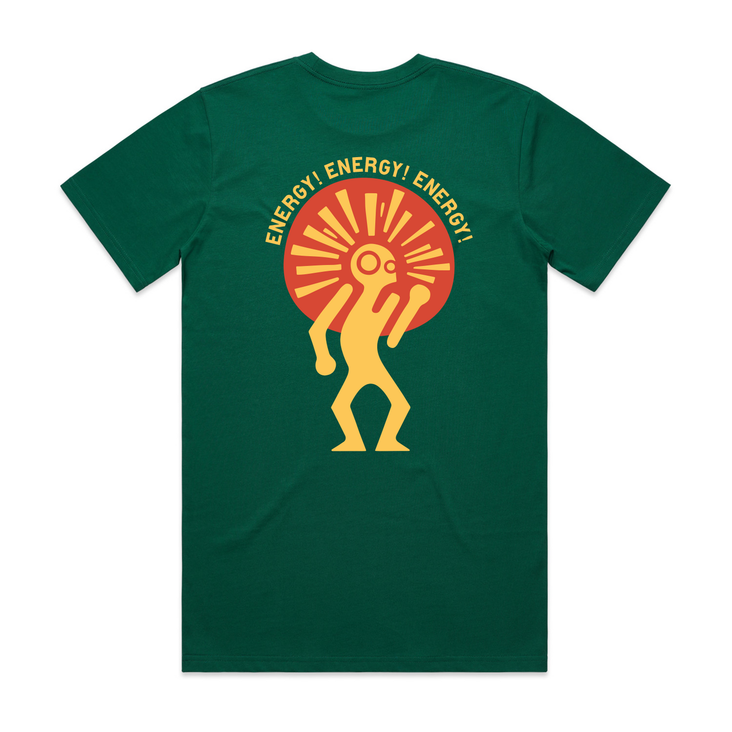 Fliptrix x General Levy - 'Energy! Energy! Energy!' T-Shirt (Green)