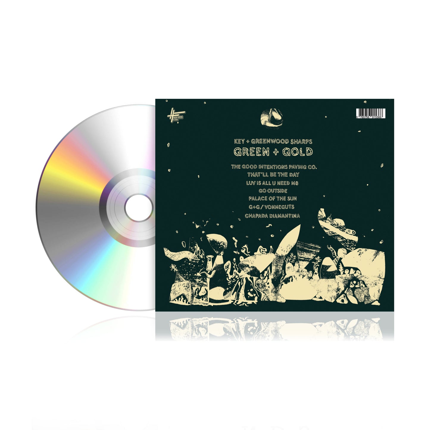 Mr Key & Greenwood Sharps - Green & Gold (CD)