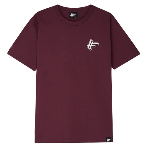 High Focus Logo T-Shirt / Burgundy