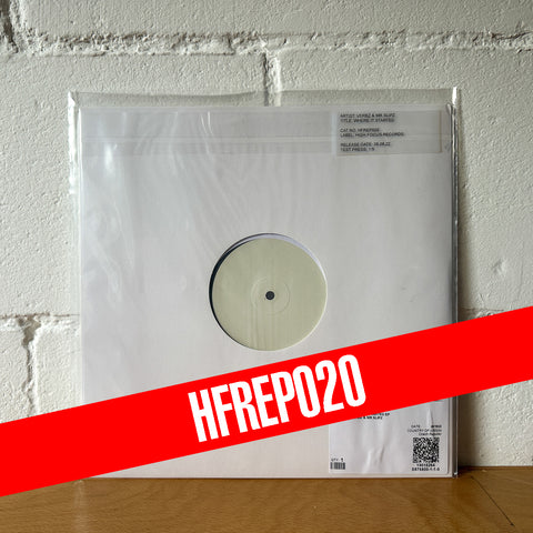 Verbz & Mr Slipz 'Where It Started' TEST PRESS (1 of 5)