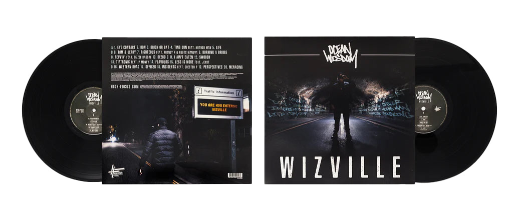 Ocean Wisdom - Wizville (FIRST PRESSING - SUPER LIMITED EDITION 12" BLACK VINYL)