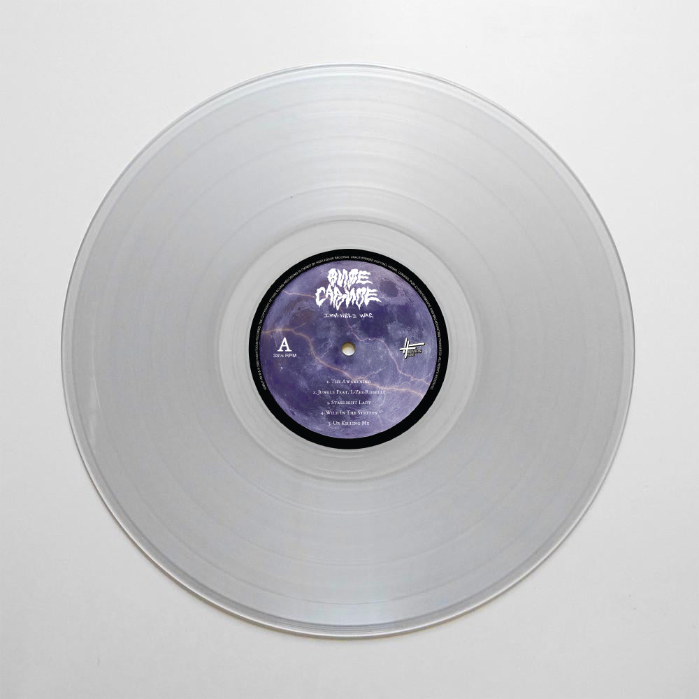 Onoe Caponoe - Invisible War (FIRST PRESSING - SUPER LIMITED EDITION 2 x 12" CLEAR VINYL)