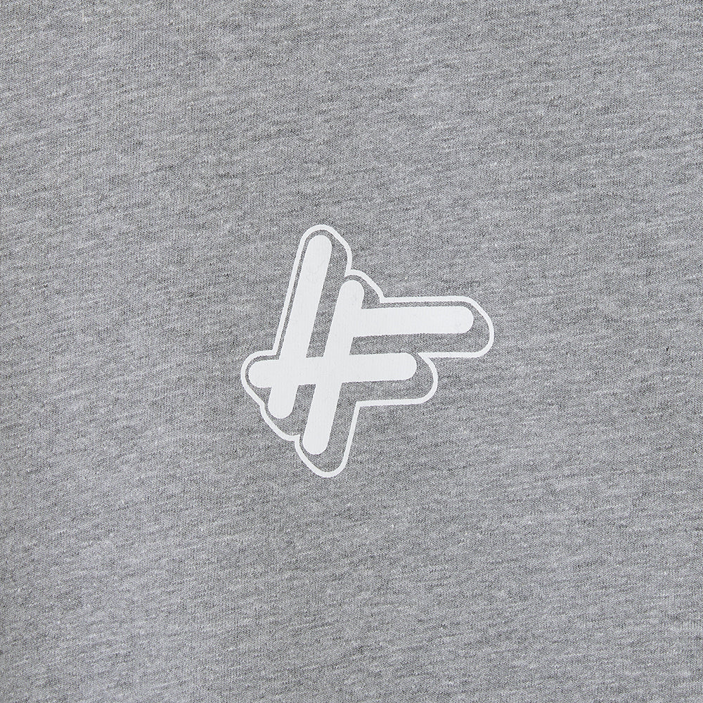 High Focus - Stamp T-Shirt / Heather Grey