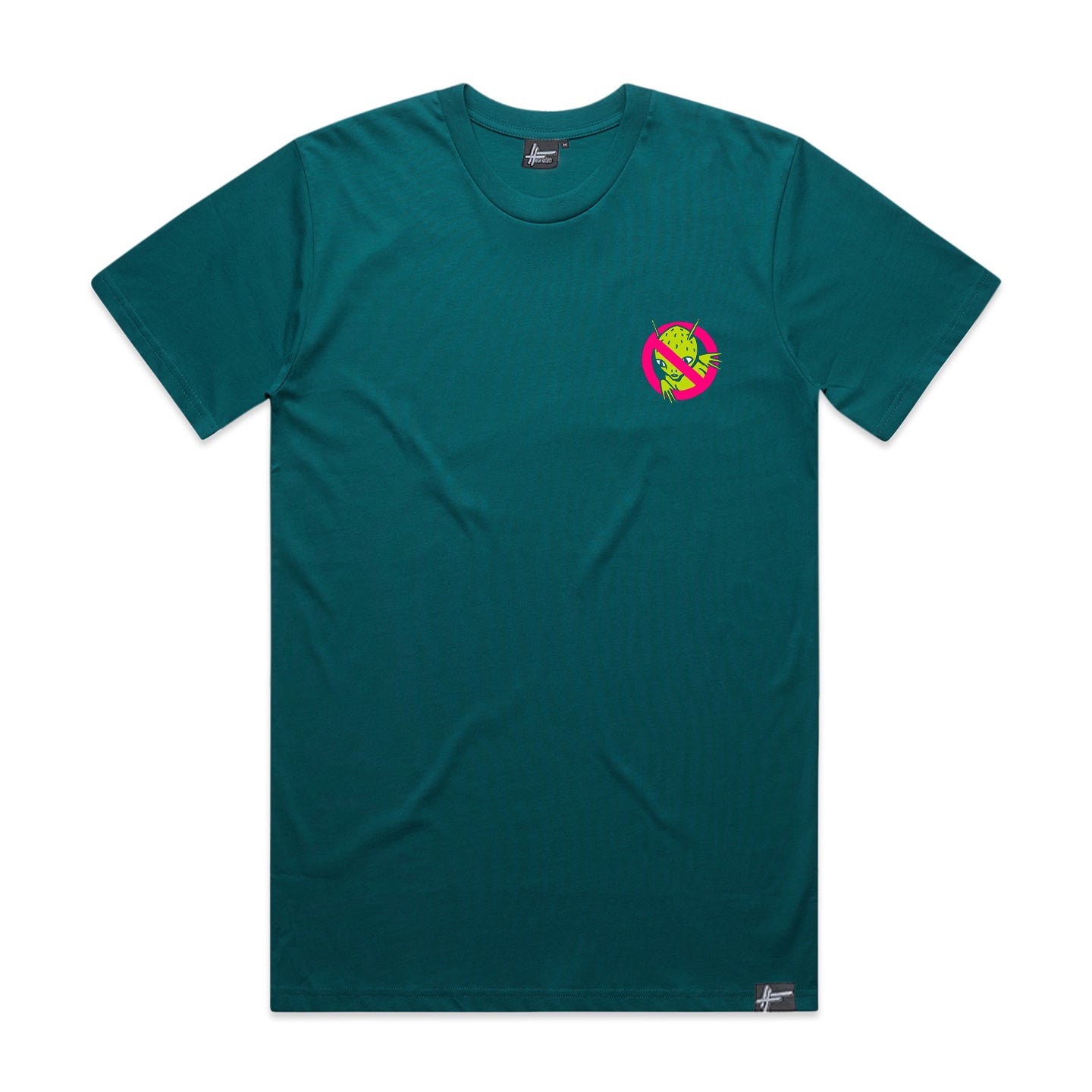 King Kashmere & Alecs DeLarge - 'TATEAAA' T-Shirt // Green