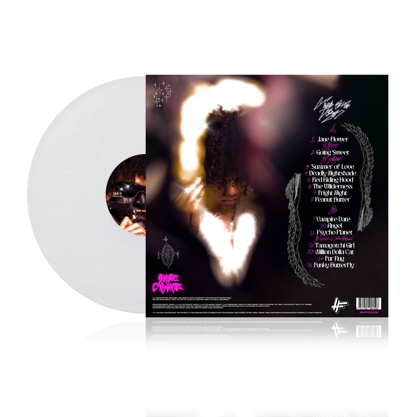 Onoe Caponoe - Tears of the Dragon (LIMITED EDITION 12" WHITE VINYL)