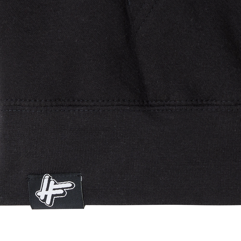 Verb T - 'The Tower Where The Phantom Lives' Zip Up Hoodie // Black