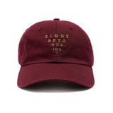 Verbz, Nelson Dialect & Mr Slipz 'Sight Beyond Sight' Dad Cap // Red