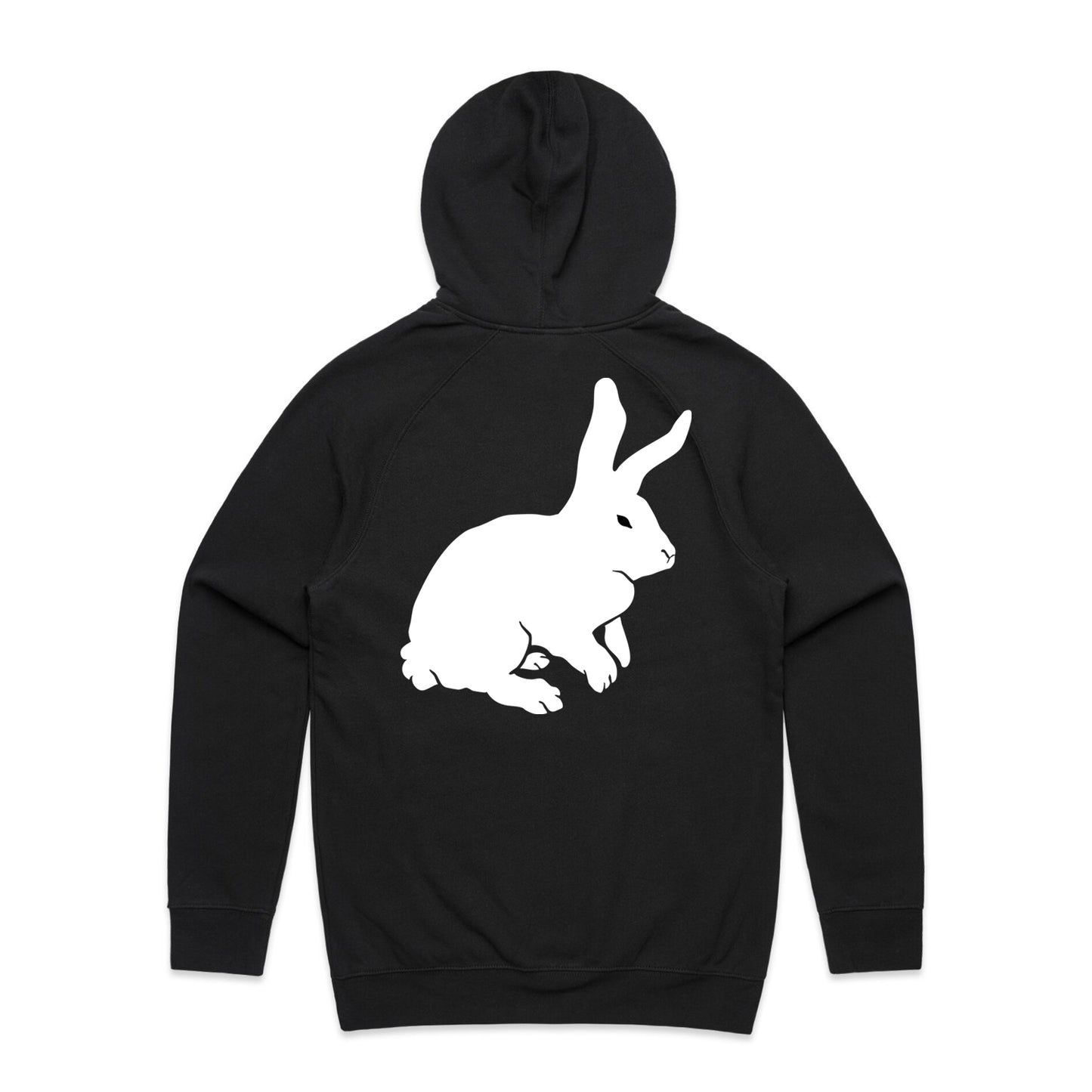Ramson Badbonez - 'White Rabbit' Heavyweight Hoodie / Black