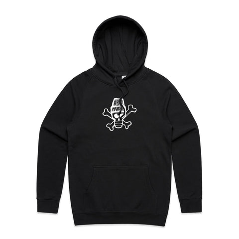 Ramson Badbonez - 'White Rabbit' Heavyweight Hoodie / Black