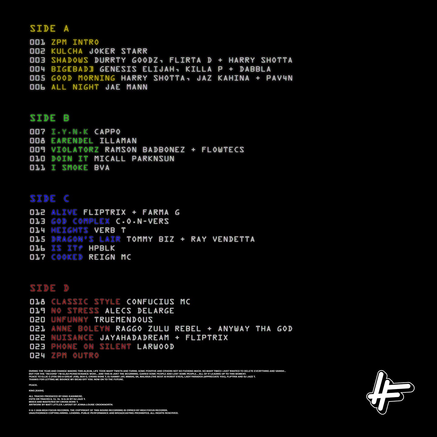King Kashmere - Zero Point Modulations (Vol. 1) (Digital)