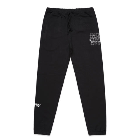 CMPND 'Long Live The Court' Tracksuit Bottoms / Black