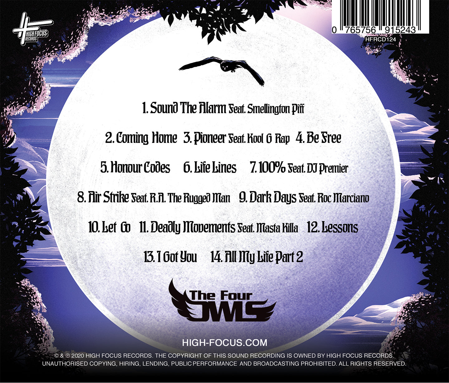 The Four Owls - Nocturnal Instinct (CD)