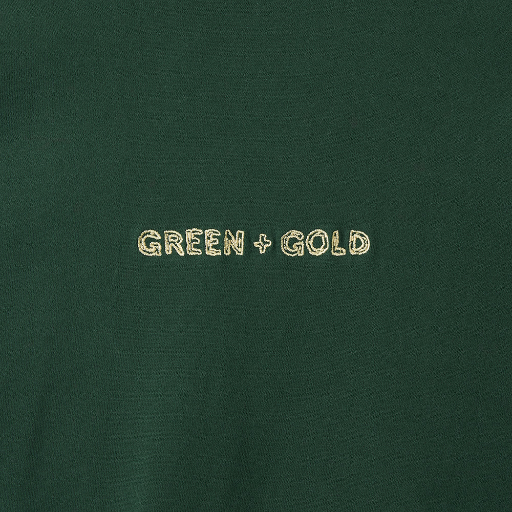 Mr Key & Greenwood Sharps - Green & Gold Hoodie