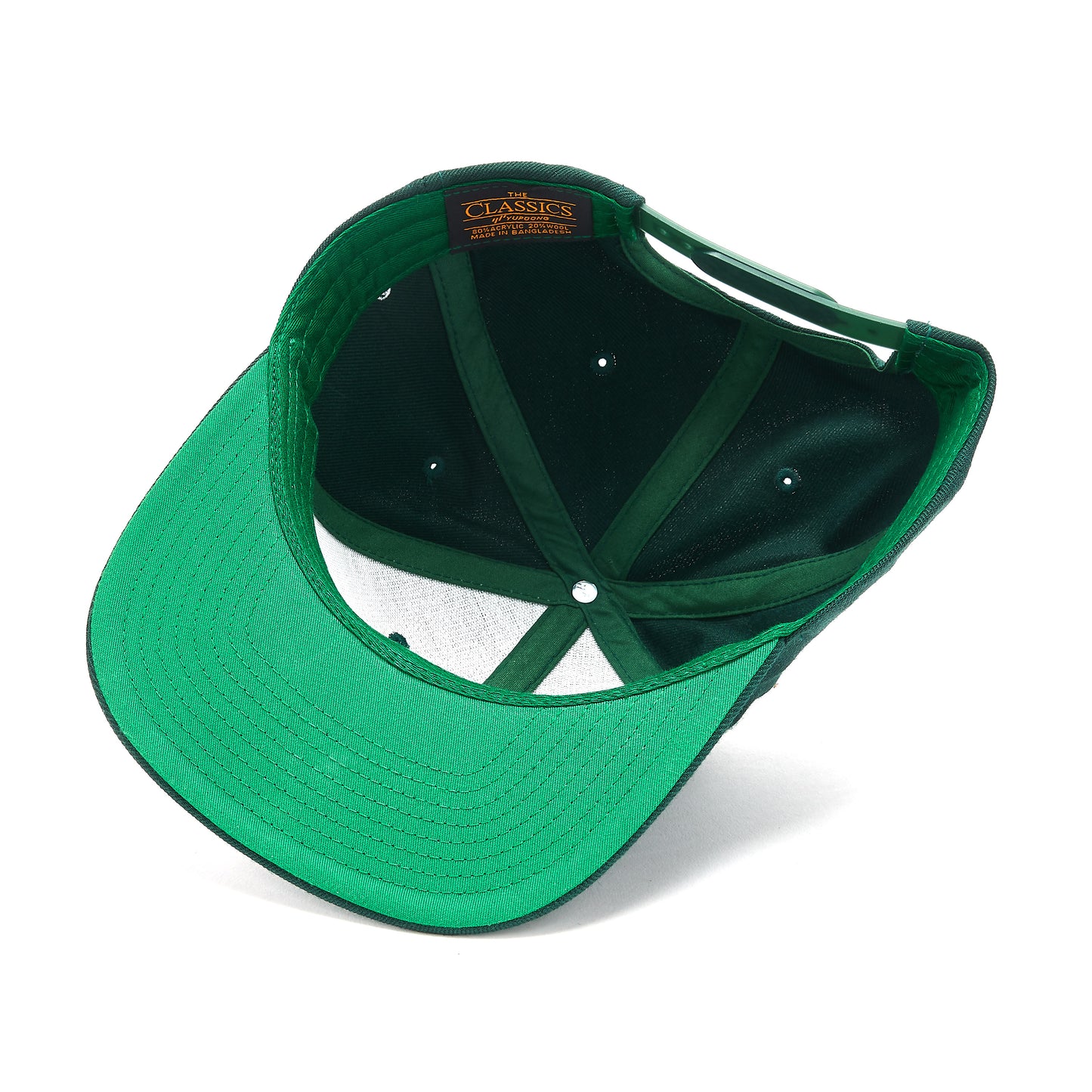 High Focus Chunk Snapback // Forest Green