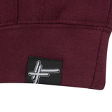 High Focus - Chunk Hoodie // Burgundy