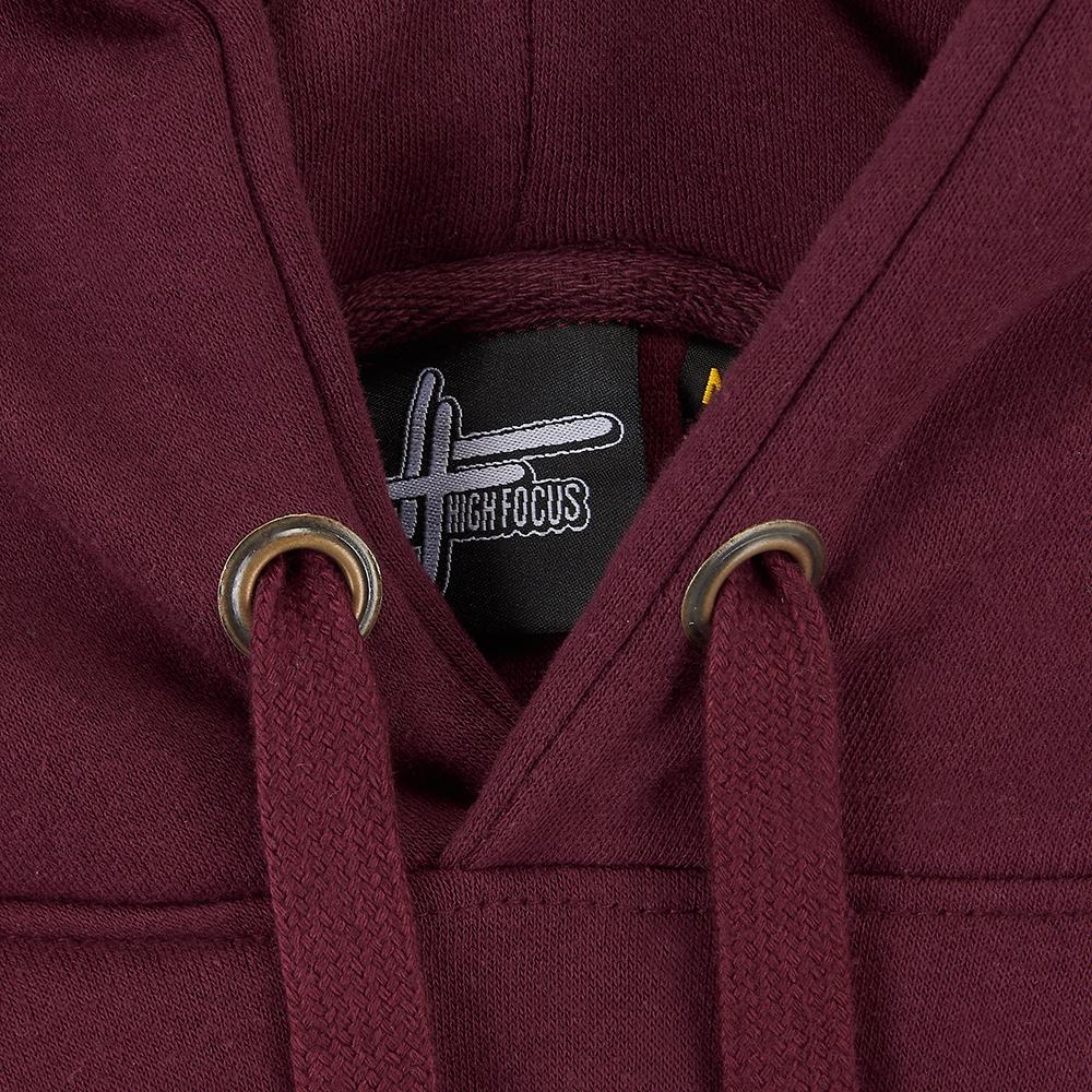 Datkid & Illinformed - WAKMO Logo Hoody // Burgundy