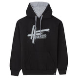 High Focus - Logo Hoodie // Black / Grey