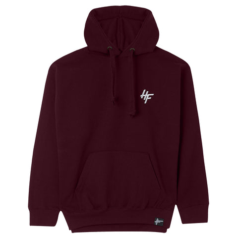 High Focus - Chunk Hoodie // Burgundy