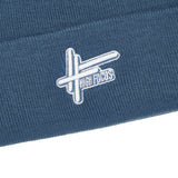 High Focus Deluxe Logo Beanie // Air Force Blue
