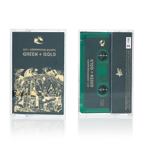 Mr Key & Greenwood Sharps - Green & Gold (LIMITED EDITION TAPE)