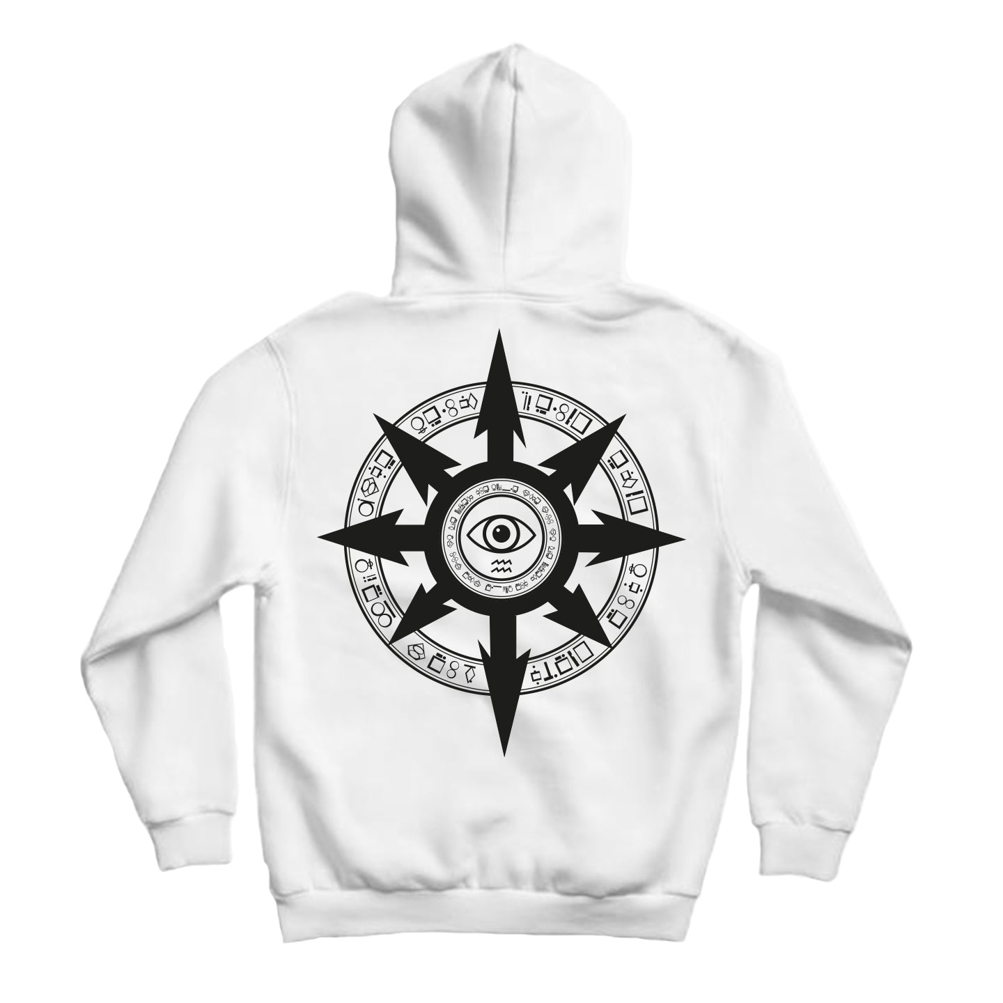 King Kashmere - 'North Star' Hoody // White