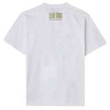 Leaf Dog - 'Dyslexic Disciple' T Shirt // White