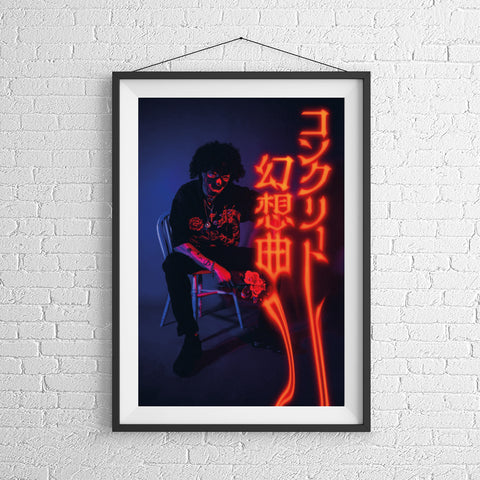 Onoe Caponoe - NEON INFERNO - Limited Edition Print