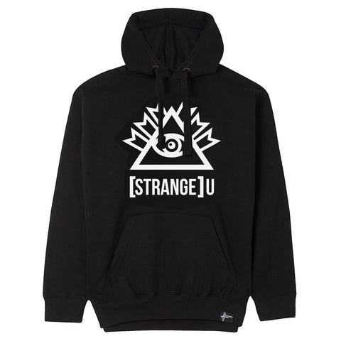 Strange U - Logo Hoodie / Black