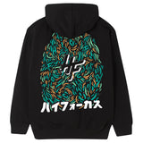High Focus - Tokyo Bud Hoodie // Black Widow