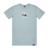 Verbz & Mr Slipz - 'Where It Started' T Shirt / Blue
