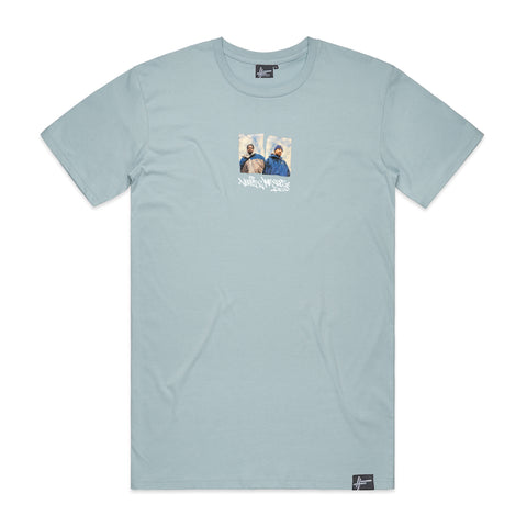 Verbz & Mr Slipz - 'Where It Started' T Shirt / Blue