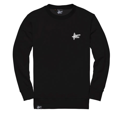 High Focus Classic Logo Jumper // Black
