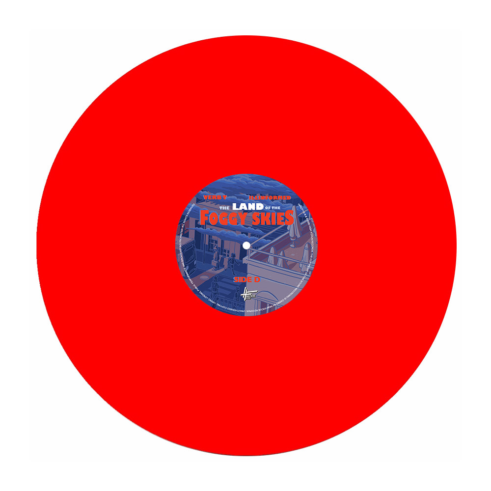 Verb T & Illinformed - The Land Of The Foggy Skies (LIMITED EDITION 2 x 12" RED VINYL)