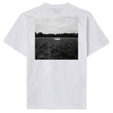Ed Scissor + Lamplighter - JOYSVILLE Logo T-Shirt  // White