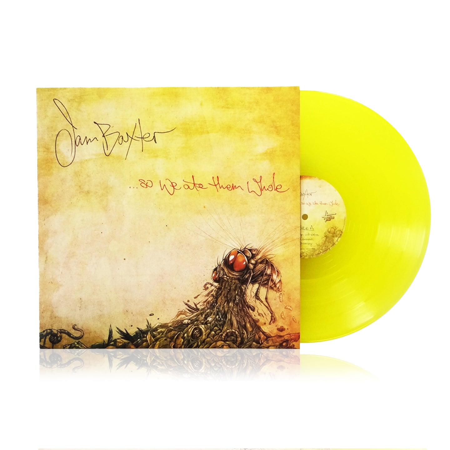 Jam Baxter - ...so we ate them whole (SUPER LIMITED EDITION 2 × 12" TRANSPARENT YELLOW)