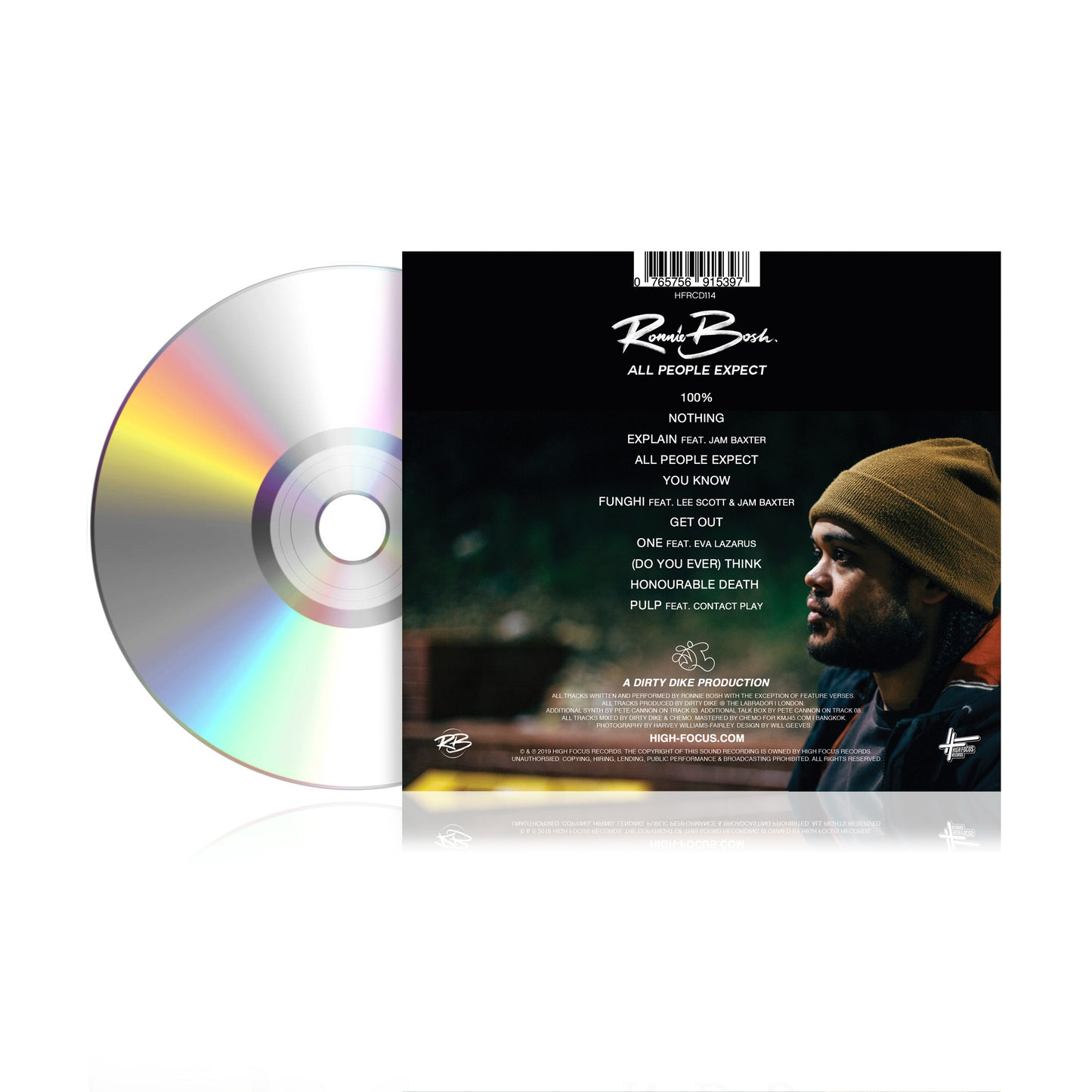 Ronnie Bosh - All People Expect (CD)