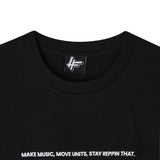 High Focus - Slogan T-Shirt / Black