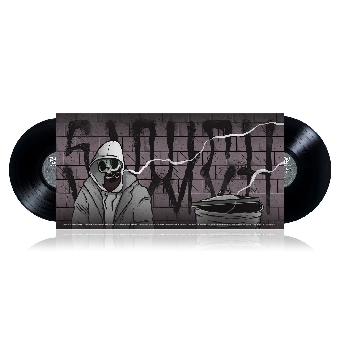 Ramson Badbonez - A Year In The Life Of Oscar The Slouch (FIRST PRESSING - SUPER LIMITED EDITION 2 x 12" BLACK GATEFOLD VINYL)