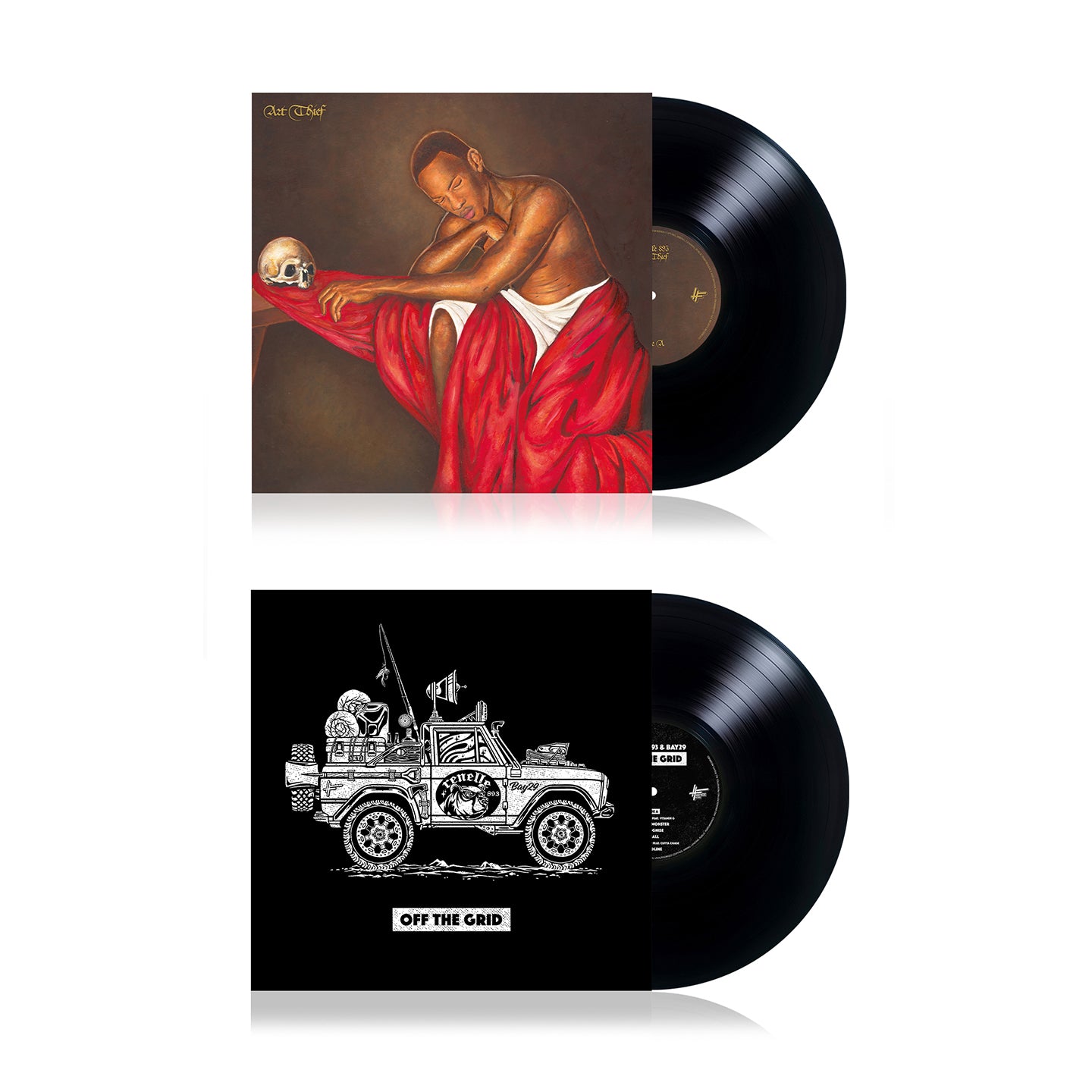 Renelle 893 - 'Art Thief' + 'Off The Grid' VINYL BUNDLE