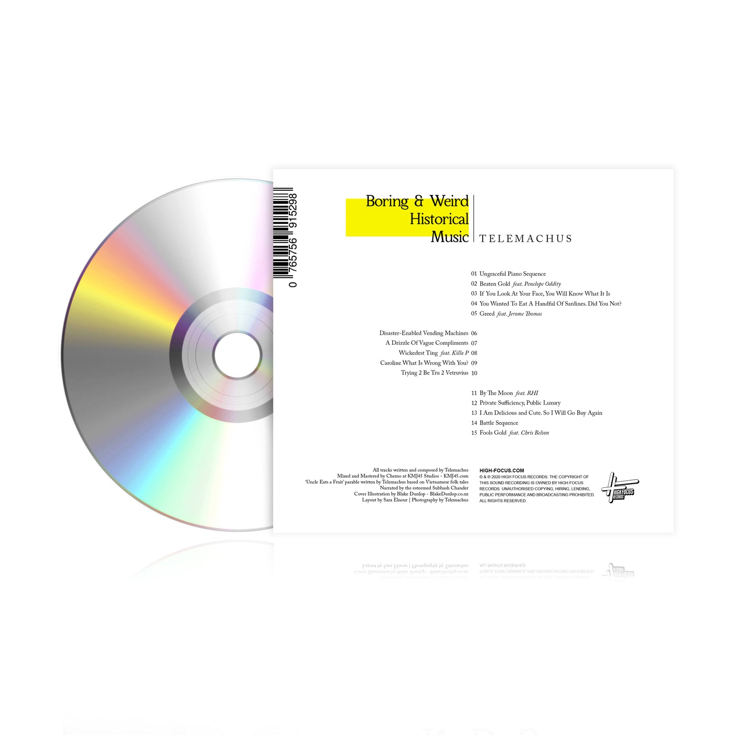 Telemachus - Boring & Weird Historical Music (CD)