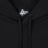 High Focus - Stamp Heavyweight Hoodie / Black