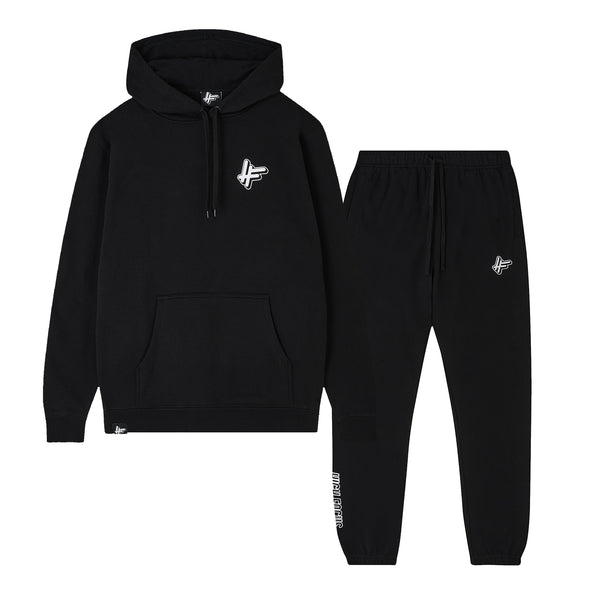 High Focus - Stamp Tracksuit / Black