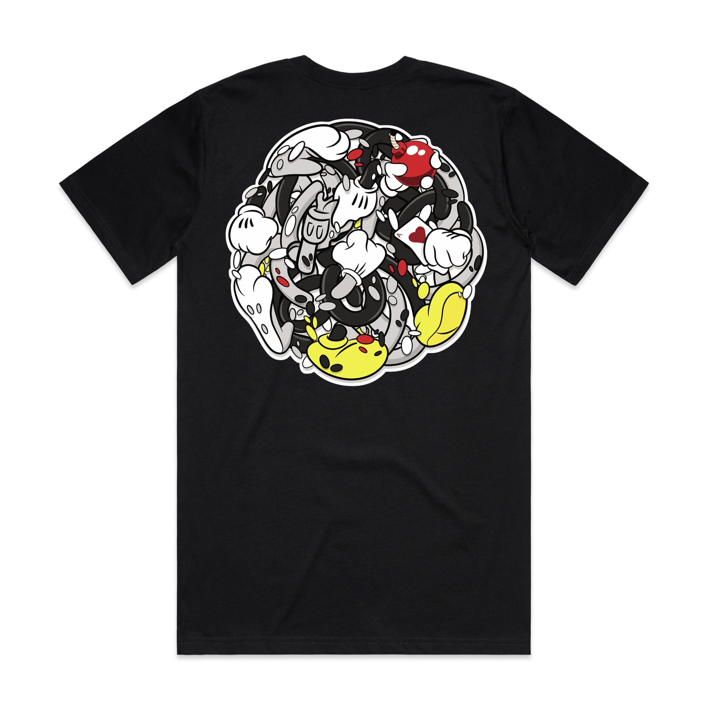 Dabbla - 'BLOTS' T-Shirt (Black)