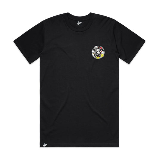 Dabbla - 'BLOTS' T-Shirt (Black)