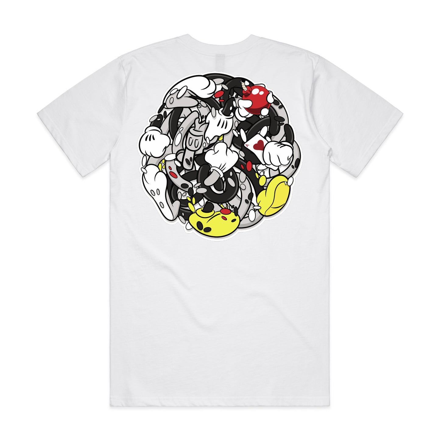 Dabbla - 'BLOTS' T-Shirt (White)