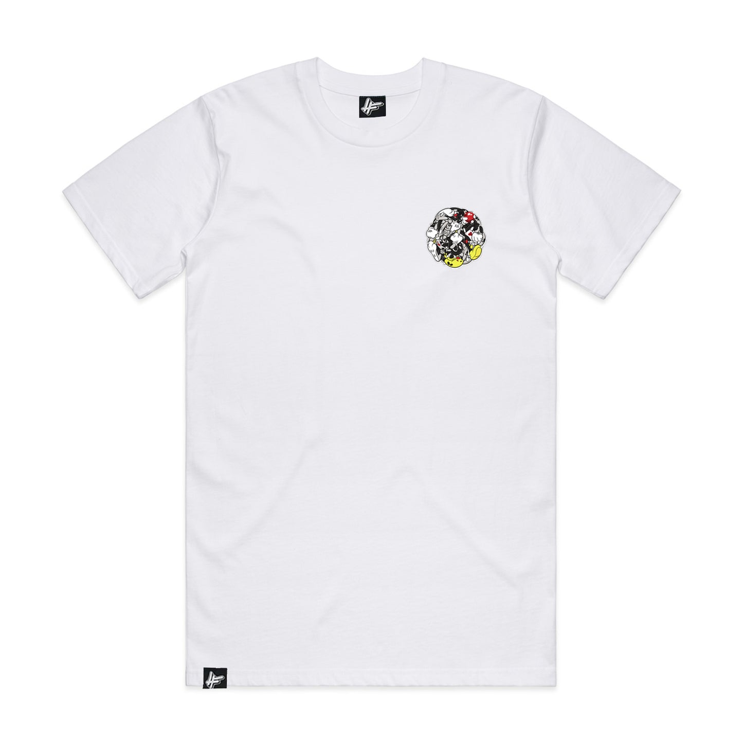 Dabbla - 'BLOTS' T-Shirt (White)