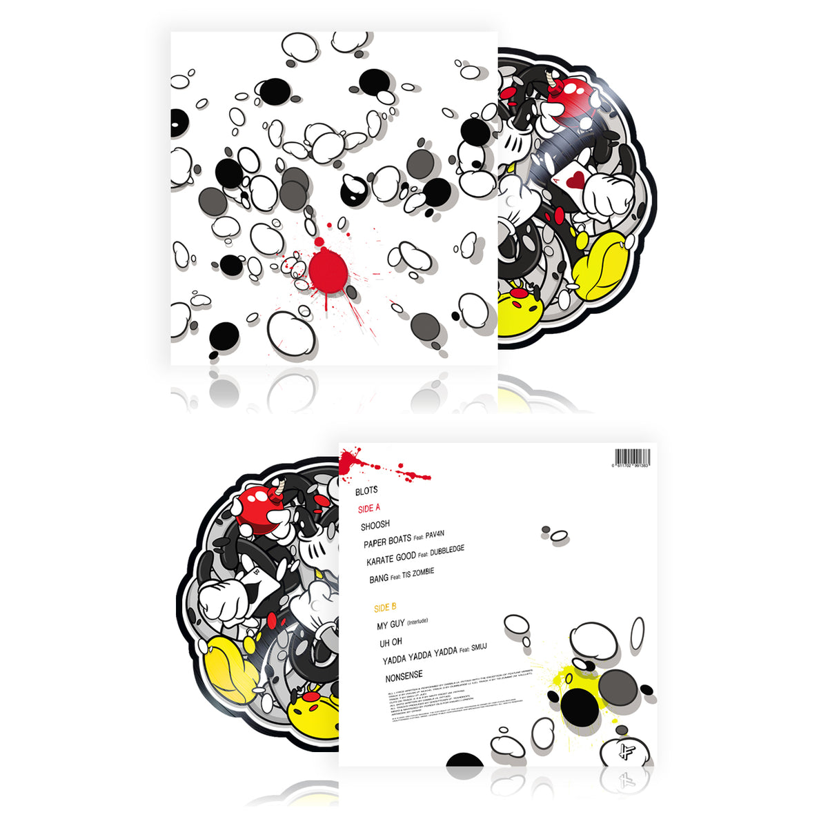 Dabbla Rapper Dabbla - BLOTS (LIMITED EDITION 12